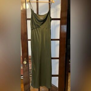 Anthropologie Dark Green Dress